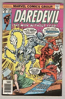 Buy Daredevil #138 October 1976 VG Ghost Rider, Byrne Art • 3.99£