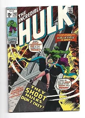 Buy Incredible Hulk #142, VG- 3.5, 1st Samantha Parrington As Valkyrie • 15.42£