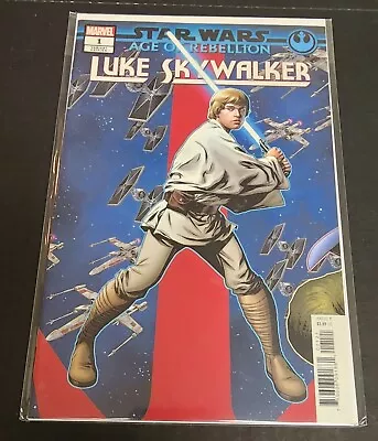 Buy Star Wars Age Of Rebellion Luke Skywalker #1 Mckone Variant Marvel Comics • 3.19£