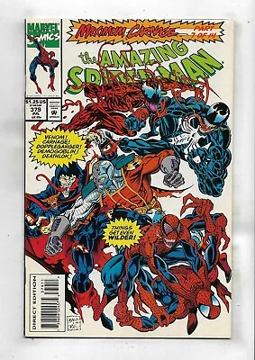 Buy Amazing Spider-Man 1993 #379 Very Fine Maximum Carnage • 6.39£