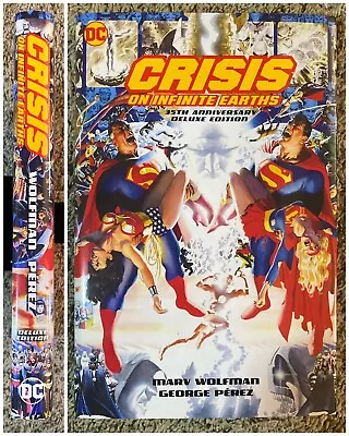 Buy Crisis On Infinite Earths Deluxe HC 35th Anniversary Edition - DC Superman 1 12 • 36.15£