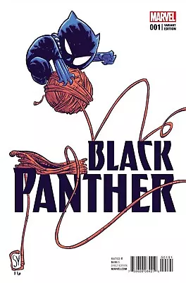 Buy Black Panther Issue #1 Skottie Young Variant Cover Marvel Comics 2016 Rare ~ New • 20.49£