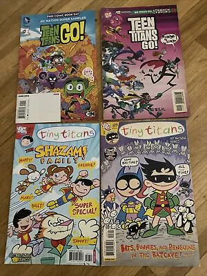 Buy TEEN TITANS GO! COMIC BOOK LOT #1 23,37,12 2004 First Print , With Insert • 19.05£