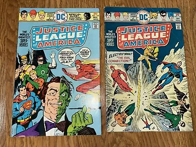 Buy Justice League America Lot 125 126 (1976) Two-Face VG • 6.35£