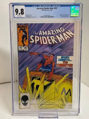 Buy Amazing Spider-Man #267 CGC 9.8!, White Pages, Spider-Man In The Suburbs • 83.01£