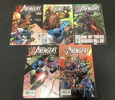 Buy Avengers #500-503 + Disassembled Finale Comic Set, Marvel, Bendis/Finch/Adams • 19.98£