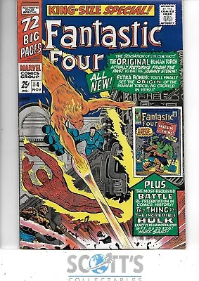 Buy Fantastic Four Annual  #4   F/vf • 50£