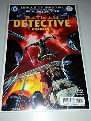 Buy Detective Comics #955 Dc Universe Rebirth Batman June 2017 Nm (9.4 Or Better) • 4.49£