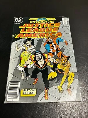Buy 1987 DC Comics The End Of The Justic League Of America Issue 258, CPV • 8.70£