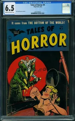 Buy Tales Of Horror 9 CGC 6.5 TOP GRADED 1954 Headlights & Monster! Son Of Satan GGA • 711.51£