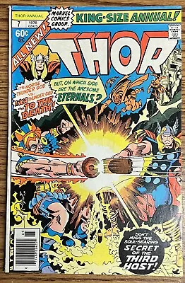 Buy Thor Annual #7 (1978, Marvel Comics Group) The Eternals Walt Simonson Ernie Chan • 7.92£