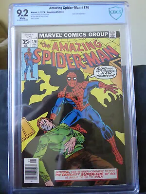 Buy Amazing Spider-Man #176, CBCS 9.2 , Vol.1, 1978,  Marvel • 52.23£