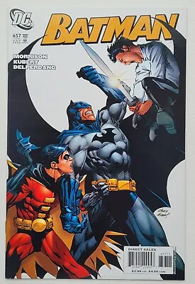 Buy Batman #657 (2006) 1st Damian Wayne Cover App Robin Movie Coming DC Near Mint- • 21.40£