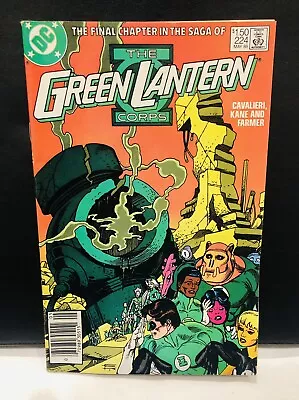Buy GREEN LANTERN CORPS #224 Comic, Dc Comics Newsstand” • 3.03£