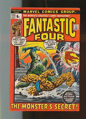 Buy Fantastic Four (1961) No. 125 US Marvel Comics Vfn+ • 18.36£