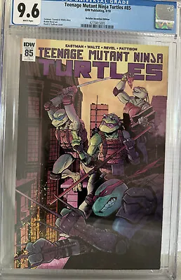 Buy Teenage Mutant Ninja Turtles 85 RI-A 1:10 CGC 9.6 WP TMNT IDW • 39.52£