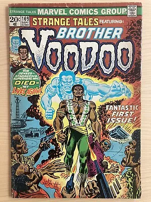 Buy Strange Tales #169 September 1973 1st App Of Brother Voodoo Major Key  • 599.99£