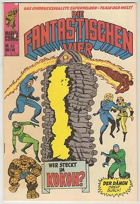 Buy FANTASTIC FOUR #67 *GERMAN EDITION* 1st App Of Him (Warlock) MARVEL COMICS 1976 • 22.87£