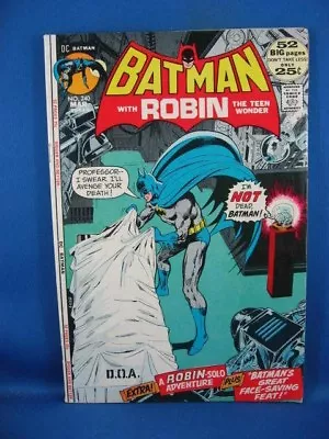 Buy Batman #240 (Mar 1972, DC) F VF • 59.58£