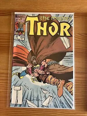 Buy The Mighty Thor #355 Direct Market Edition ~ NEAR MINT VF ~ 1985 Marvel Comics • 4.02£