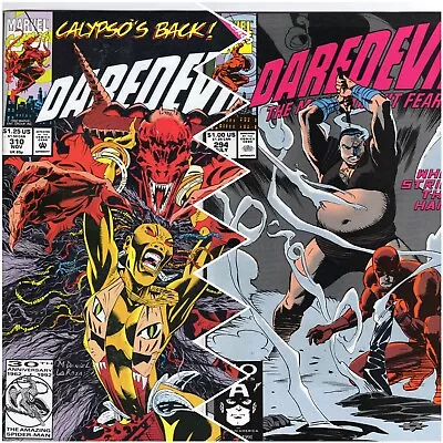Buy Daredevil Lot Of 2 - #294 & #310 (1991, Marvel) F/VF • 9.49£