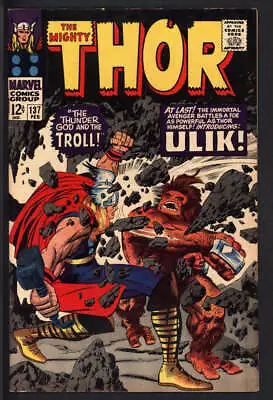 Buy Thor #137 5.0 // Jack Kirby Cover Art Marvel 1967 • 48.82£