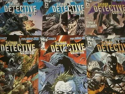 Buy DC Comics 'The New 52'  BATMAN DETECTIVE COMICS #1 - #14, Plus Annual #1  2011 • 75£