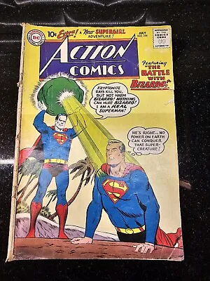 Buy Action Comics #254 1959 DC -  The Battle With Bizarro!  *Superman • 134.02£