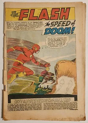 Buy The Flash #108 (1959, DC) COVERLESS LOW GRADE 3rd App Gorilla Grodd • 21.61£