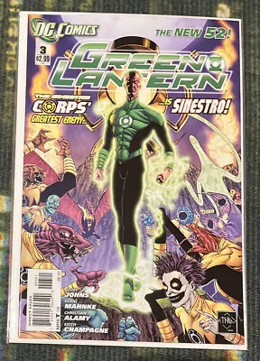 Buy Green Lantern #3 New 52 Scriver Variant Cover 2012 DC Comics Sent In A CB Mailer • 3.99£