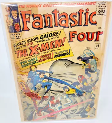 Buy Fantastic Four #28 Marvel Silver Age X-men Appearance *1964* 1.0* • 36.61£