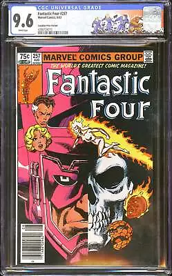 Buy Fantastic Four #257 CGC 9.6 (1983) Rare Canadian Price Variant! L@@K! • 303.81£