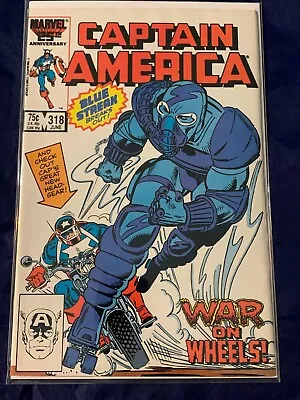 Buy Captain America #318 Nm Marvel 1986 Copper Age • 3.99£