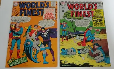 Buy World's Finest #155,157  Batman Superman  1965  Vg/fn • 18.84£
