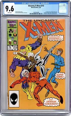 Buy Uncanny X-Men #215 CGC 9.6 1987 1569339008 • 47.44£