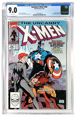Buy Uncanny X-Men #268 Black Widow/Captain America VF/NM 9.0 White Pages 4227803011 • 39.42£