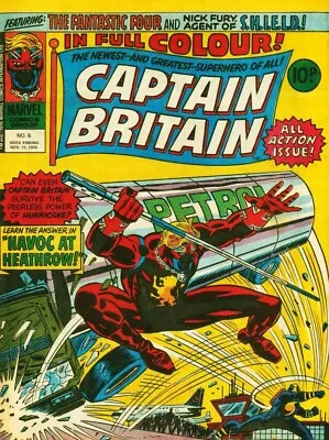 Buy Captain Britain #6 (VFN)`76 Various • 14.95£