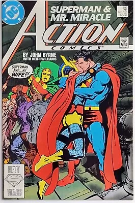 Buy Action Comics #593 (1987) Vintage Key, Controversial Superman Sex Tape Story • 19.99£