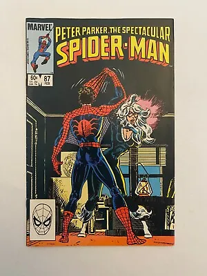Buy Peter Parker Spectacular Spider-man #87 1984 Marvel  • 11.83£
