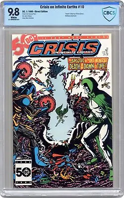 Buy Crisis On Infinite Earths #10 CBCS 9.8 1986 21-26F82CB-013 • 43.54£