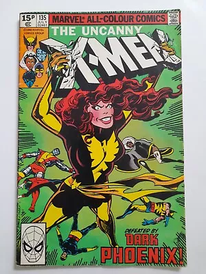 Buy Uncanny X-Men #135 July 1980 VGC 4.0 The Dark Phoenix Saga Part 7 • 24.99£