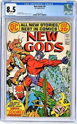 Buy New Gods #10 (1972) - CGC 8.5 - Kirby Story & Cover! • 63.10£