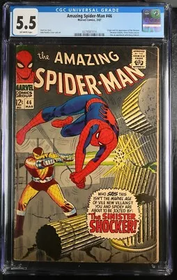 Buy Amazing Spider-Mann #46 Marvel Comics, 3/67 - CGC 5.5 • 332.55£