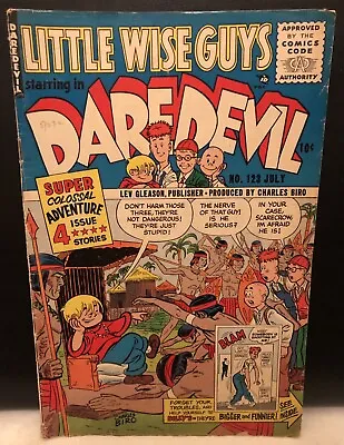 Buy Daredevil #123 Comic Daredevil Comics 1955 Little Wise Guys Golden Age 4.0 • 14.82£