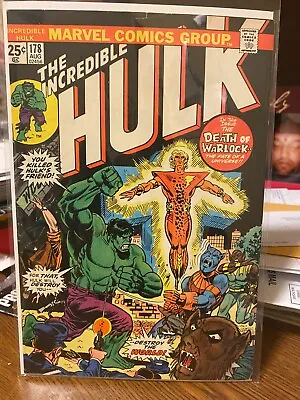 Buy The Incredible Hulk # 178  Death/Re-Birth Of Adam Warlock • 12.66£
