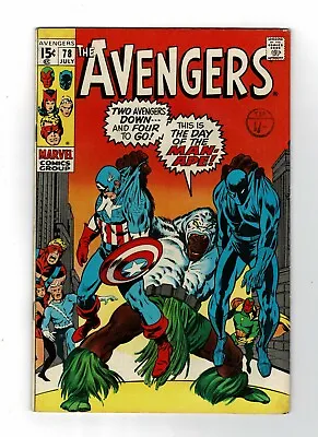 Buy Marvel Comics The Avengers -  No. 78 July 1970 15c USA - 1'st App Lethal Legion • 33.99£