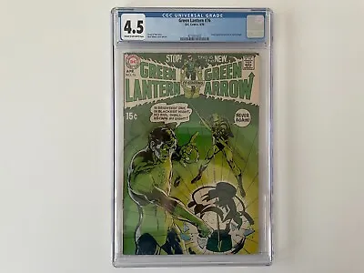 Buy Green Lantern Green Arrow Vol. 2 Number 76 (CGC 4.5 Neal Adams Art Starts) 1970 • 219.95£