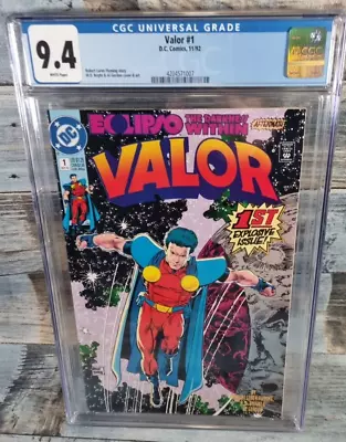 Buy DC COMICS Valor #1 11/92 DC Eclipso The Darkness Within First Explosive Issue • 50£
