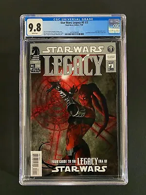 Buy Star Wars: Legacy #0 1/2 CGC 9.8 (2008) - Darth Talon Cover • 181.40£