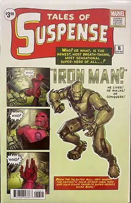 Buy Iron Man #16 Tales Of Suspense #39 Classic Homage Variant Marvel Comics • 6.87£